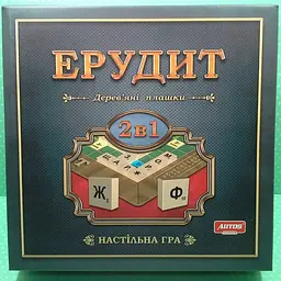 Дитяча Настільна гра Ерудит 2 в 1 - мініатюра 1