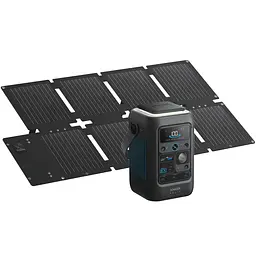 Зарядна станція Anker Solix C300XDC / 300 Вт / 288 Вт⋅год / LiFePO4 + сонячна панель PS60 (B1728311)