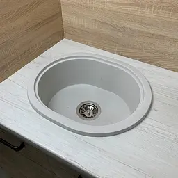 Кухонна мийка Adamant Circum 500x425x180 old stone 628223, Сірий - мініатюра 3