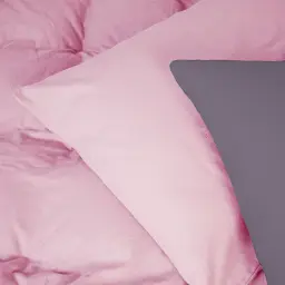 Комплект постільної білизни MirSon Ash grey-Pink 160x220 см сіро-рожевий (2200009660924) - мініатюра 3