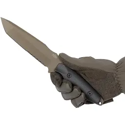 Ніж Cimmerian Knives M1 GEN III Coyote Blade Half Serrated - мініатюра 5