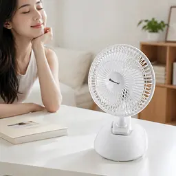 Вентилятор підлоговий DOMOTEC MS-1623 White • Побутовий вентилятор для дому, офісу та кімнати - мініатюра 2