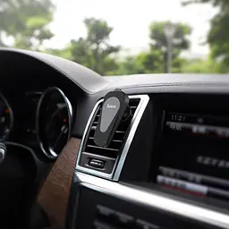 Автотримач Hoco CA37 Air Outlet Multi-function Magnetic Mount Black-Gray [38575] - мініатюра 4