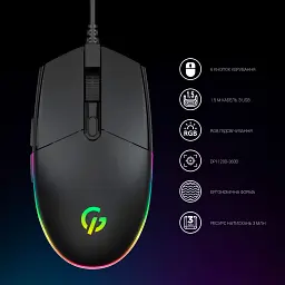 Миша GamePro GM220 Black [128887] - мініатюра 5