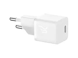 Мережевий зарядний пристрій BASEUS GaN5 Fast Charger (mini) 1C 20 W White (CCGN050102) - мініатюра 4