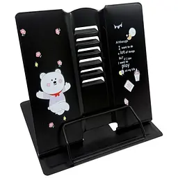 Підставка для книг "Bear" 555-328-S(Black) металева