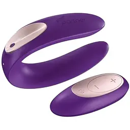 Вібратор для пар Satisfyer Double Plus Remote з пультом дистанційного керування та двома моторчиками