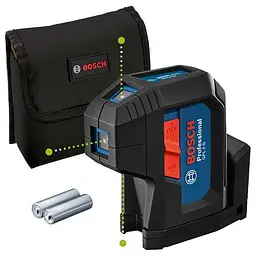 Лазерний нівелір Bosch GPL 3 G Professional з чохлом і 2 батарейками 1.5 V