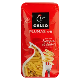Макаронні вироби Gallo Plumas 6, 450 г