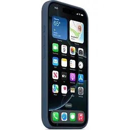 Чохол Silicone Case with MagSafe для Apple iPhone 16 Pro Max Denim AAA [116576] - мініатюра 5