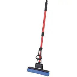 Швабра Idea Home DS-1311 Blue-Red 110 см (DS-1311  Single roller Blue-Red) - мініатюра 2