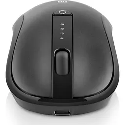 Комп'ютерна мишка Real-El RM-450W Wireless/Bluetooth Black/Gray (EL123200046) - мініатюра 5