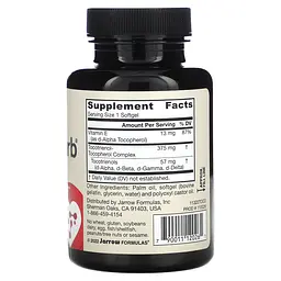 Токотрієнол та Вітамін E Jarrow Formulas Toco-Sorb 60 гелевих капсул - мініатюра 2