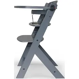 Стільчик для годування KiderKraft Enock FULL GREY - мініатюра 6