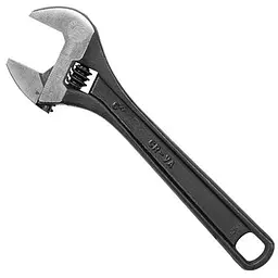 Ключ розвідний Intertool 150 мм (0-20 мм) фосфатований XT-0056