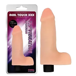 Вібратор Real Touch XXX Cock No.01, 19 см (тілесний) - мініатюра 2