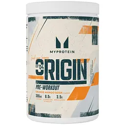Передтренувальний комплекс Myprotein Origin Pre-Workout Orange & Mango 600 г