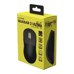 Мишка HATOR Quasar 2 Ultra 4K wireless (HTM570BL) black/lilac - мініатюра 5