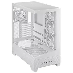 Корпус Asus A31 Plus White Tempered Glass без БП (90DC00R3-B19000) White - мініатюра 5