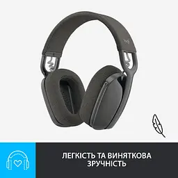 Навушники Logitech Zone Vibe 100 Wireless Graphite - мініатюра 5