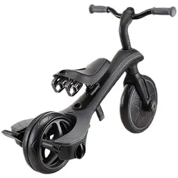 Велосипед триколісний Globber Explorer Trike Deluxe Play 4 в 1 чорно-сірий (633-120) - мініатюра 6