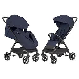Прогулянкова коляска Carrello Forza CRL-5535 Aero Blue легка 7 кг автоматичне складання EVA-колеса - мініатюра 2