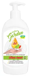 Жидкое мыло 2в1 EMOTIONS GARDEN для рук и посуды Citrus fresh 500мл