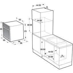 Духова шафа Gorenje BCS747S34X [113383] - мініатюра 5
