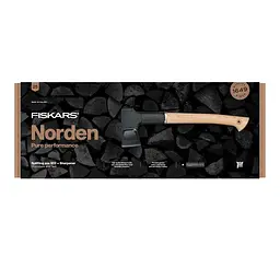 Подарунковий набір Fiskars Norden splitting axe N12 + sharpener SET 1052277 - мініатюра 2