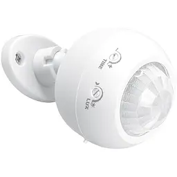 Датчик руху та освітленості Videx 220V 1200W інфрачервоний білий (VL-SPS27W) - мініатюра 2