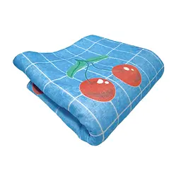 Простирадло електричне Electric Blanket 150×170 см, з підігрівом, двошарове, поліестер, блакитне - мініатюра 3