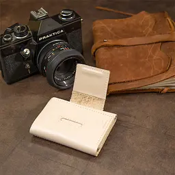Шкіряне портмоне GRANDE PELLE 7,5х10х1,5 см acs0018627 - мініатюра 9