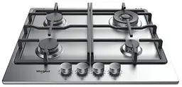 Газова варильна поверхня Whirlpool TKRL661IXEU Хром (6890877)