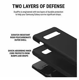 Протиударний подвійний чохол Incipio DualPro для Samsung Galaxy S10 Plus (6.4") Black - мініатюра 7