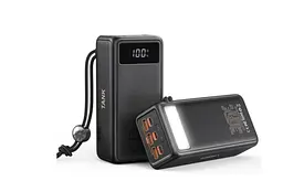 Портативна батарея VEGER 56000 mAh PD QC3.0 5A 130W Tank Boost (W5001C) Black - мініатюра 5