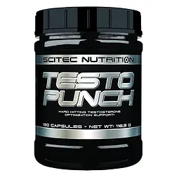Стимулятор тестостерону Scitec Nutrition Testo Punch, 120 капсул