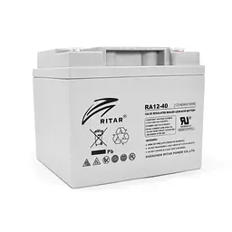 Акумулятор Ritar AGM RA12-40, Gray Case, 12V 40Ah