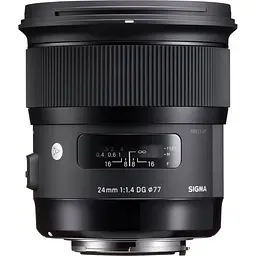 Об'єктив Sigma AF 24mm f/1.4 DG HSM Art Canon EF (00-85126-40154-2) [88488] - мініатюра 2