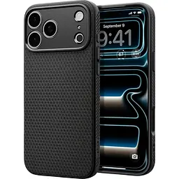 Чохол Spigen Liquid Air для Apple iPhone 17 Pro Matte Black (ACS10331) [146847] - мініатюра 2