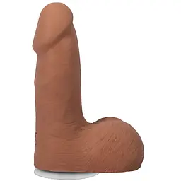 Фалоімітатор Doc Johnson The Realistic Cock ULTRASKYN 5 дюймів Caramel