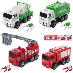 Конструктор на шурупах Машинка 25 см (В асортименті) - мініатюра 2