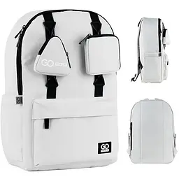 Рюкзак шкільний GoPack Education Teens 178 сірий (GO25-178L-2)