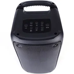 Акустична система 1.0 Media-Tech 40W, Bluetooth/AUX/microSD/MP3/USB/TWS/КАРАОКЕ/LED чорна (MT3181) - мініатюра 4