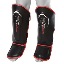 Захист гомілки та стопи Power Play 3052, Black/Red - M - мініатюра 2