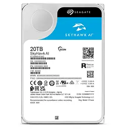 Seagate Жорсткий диск Seagate 20TB 3.5" 512MB SATA SkyHawk AI - мініатюра 4