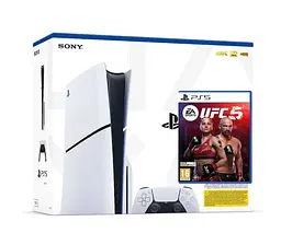Ігрова консоль Sony PlayStation 5 Slim 1 ТБ + UFC 5 англійська версія - мініатюра 4