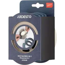 Яйцерізка Ardesto Gemini 3 в 1 сіро-синя (AR1052B) - мініатюра 7