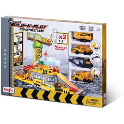 Набір іграшковий Maisto Будівельний майданчик серії Mini Work Machines (12571) - мініатюра 2