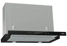 ВИТЯЖКА З ПЛОСКИМ ЕКРАНОМ 60 СМ ЧОРНА GORENJE BHP643A5BG - мініатюра 2