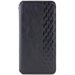 Шкіряний чохол-книжка GETMAN Cubic (PU) для Xiaomi 14T Синій - мініатюра 3